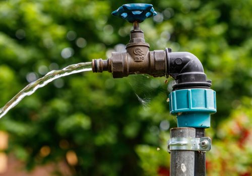 tap, water faucet, open, jet, nature, water, garden, rural areas